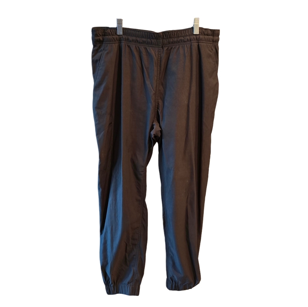 💜 PRANA Hiking Pants Athleisure Jogger Olive Green XL Workout Gym Jogger